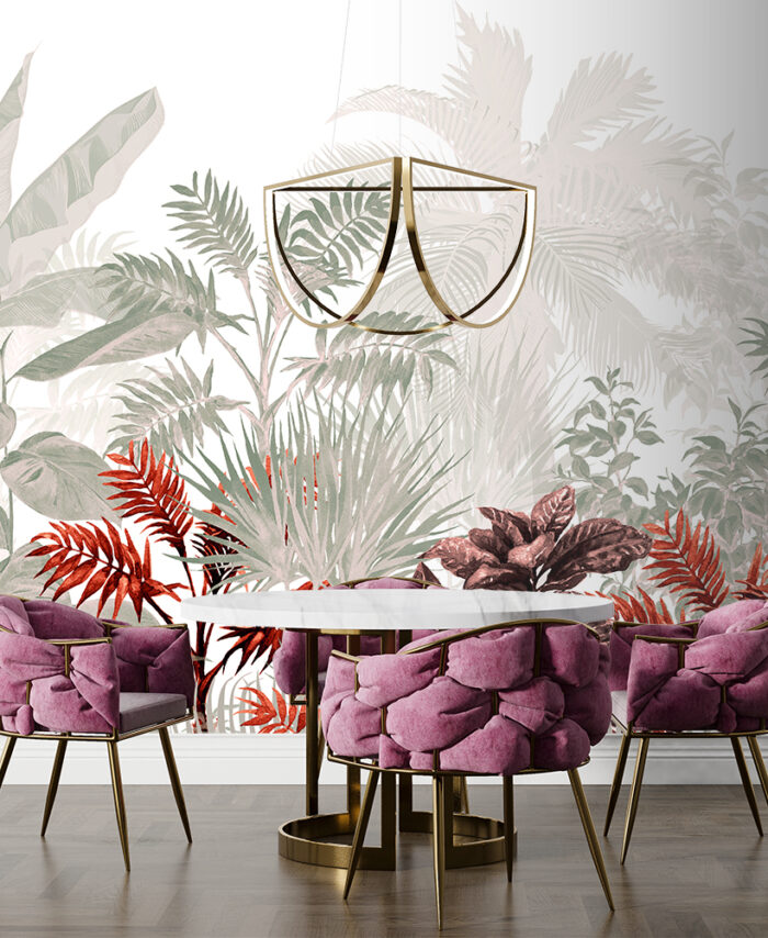 PAPIER PEINT:  TROPICS MONSTERA LIGHT SKU2432